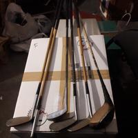 set golf anni 50 bastoni in giunco