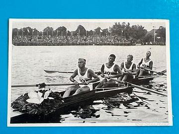 DEUTSCHLAND 110 OLYMPIA BERLIN 1936 card Rudern 