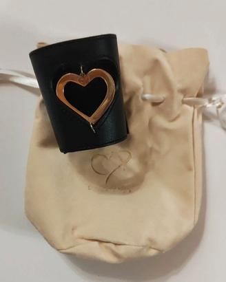 Bracciale polsino cuoio