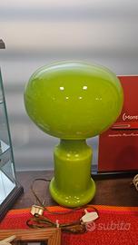 lampada in vetro opalino 