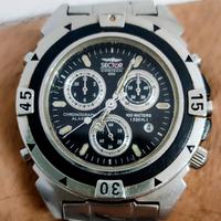 Orologio Sector Chrono Diver Exp 202 Alarm Vintage