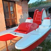 Pedalo' da mare - 4 posti con scivolo - comp