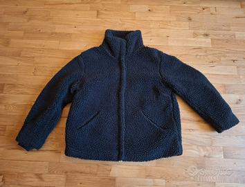 Giacca donna in pile pesante effetto bouclé