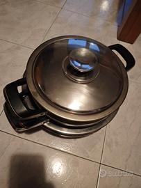 Set pentole AMC acciaio inox 8053 - 4 pezzi + 2 co