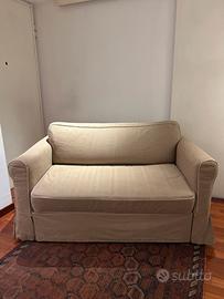 Divano Letto Beige IKEA Hagalund