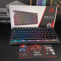 Tastiera wireless RGB - Redragon shiva pro 61