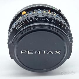 OBIETTIVO SMC PENTAX-A 50mm F 1:1.7 ATTACCO PENTAX
