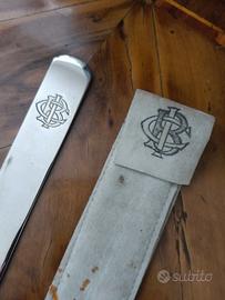 Tagliacarte Vintage BANCO DI ROMA Argenteria Dini