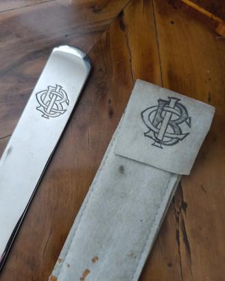 Tagliacarte Vintage BANCO DI ROMA Argenteria Dini