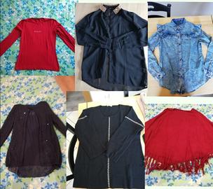 lotto 6 capi donna tg M 