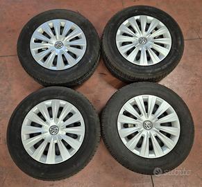 CERCHI IN FERRO 15" VW GOLF 7 CON COPRICERCHI