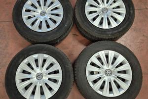 CERCHI IN FERRO 15" VW GOLF 7 CON COPRICERCHI