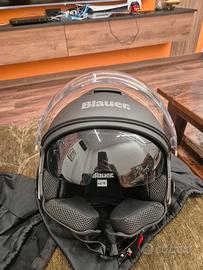 Casco Blauer H.T. – Jet/Open Face | Nero Opaco | T