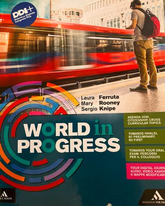 Libro inglese world in progress