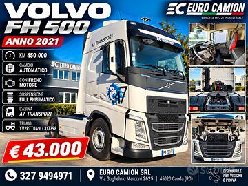 VOLVO FH500 - 2021 - 450.000 KM