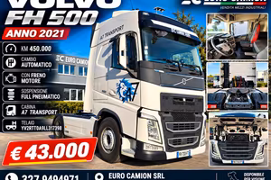 VOLVO FH500 - 2021 - 450.000 KM