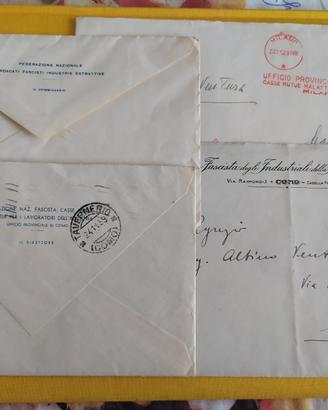 Corrispondenza epoca fascista