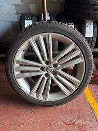 4 cerchi R18 originali Skoda + pneum.estivi