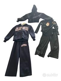 Set bambina 2 tute e 1 felpa 4 anni