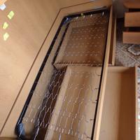 armadio ponte, con struttura letto