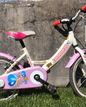 Bicicletta bambini misura  16”