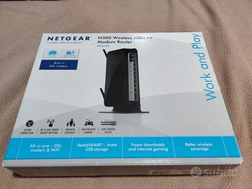 Modem router Netgear N300 DGN2200