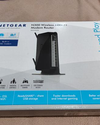 Modem router Netgear N300 DGN2200