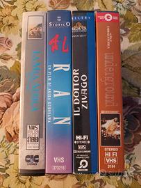 Lotto 4 VHS Film D'Autore E Capolavori Del Cinema