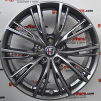 4 cerchi lega alfa stelvio giulietta r18 lt799