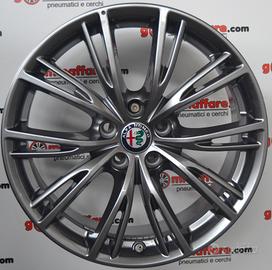 4 cerchi lega alfa stelvio giulietta r18 lt799