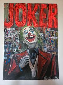 quadro dipinto originale joker