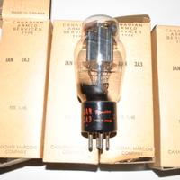 valvole JAN 2A3 MARCONI