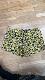 Costume da bagno Zara uomo teschi gialli taglia L