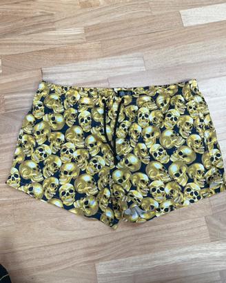 Costume da bagno Zara uomo teschi gialli taglia L