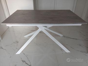 Tavolo da pranzo rettangolare 130x80