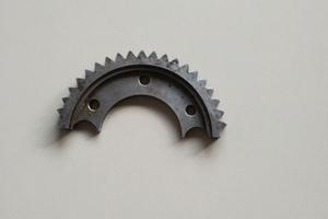 Settore dentato pedivella messa in moto Ercole 500