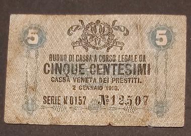 buono di cassa della Cassa Veneta dei Prestiti