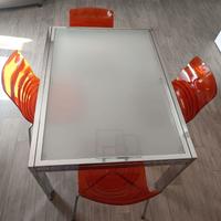 Tavolo con 2 sedie Calligaris