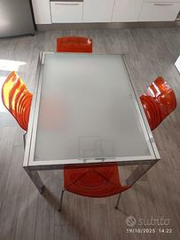 Tavolo con 2 sedie Calligaris