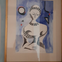 Dipinto ad olio di FERRARI