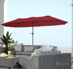 Ombrellone 460x270x240cm  doppio grande