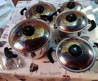 set pentole AMC wasserlos