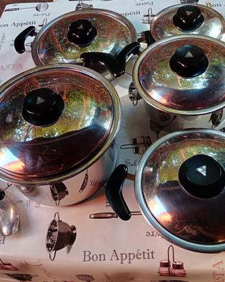 set pentole AMC wasserlos
