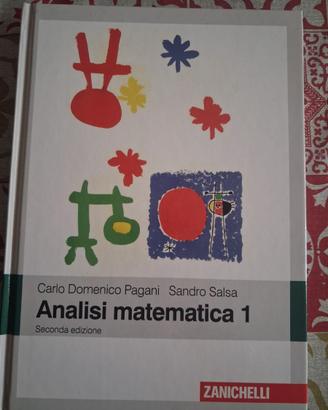 Libro universitario Analisi matematica 1