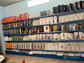 Espositore libri per cartoleria libreria