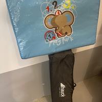 Lettino campeggio con materasso aggiuntivo