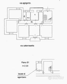 Appartamento Enna Alta 162 mq vicino tribunale