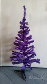 Albero di Natale colore viola 