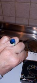 Anello argento 925 e pietre