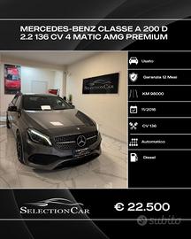 Mercedes-benz A 200 d Automatic 4Matic Premium